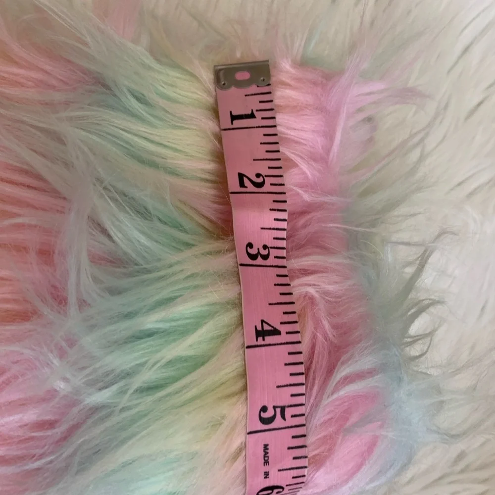 OOOH GEEZ OOOH YEAH rainbow funcky unicorn novelty slipper socks NWT one size